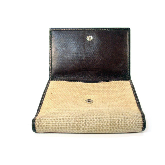 GUCCI Authentic Vintage Linen Horsebit Wallet - Picture 3 of 8